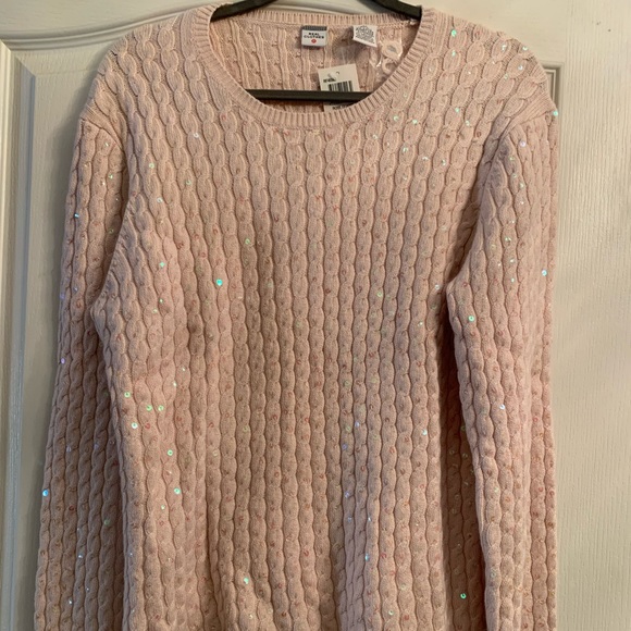 real clothes Sweaters - NWT Silk, Angora gorgeous embellished Real Clothes designer sweater XL from Saks